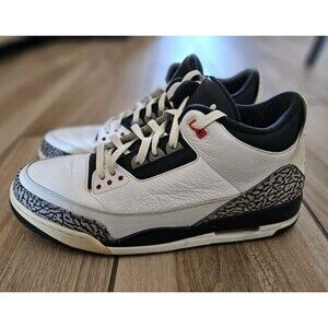 Air Jordan 3 Retro Infrared 23 136064-123 Men's Casual Sneakers Size 15.